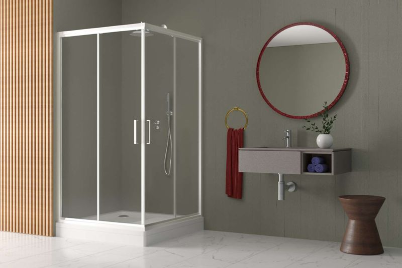 Elegant Köşe Duşakabin — Elegant serisi, köşe
